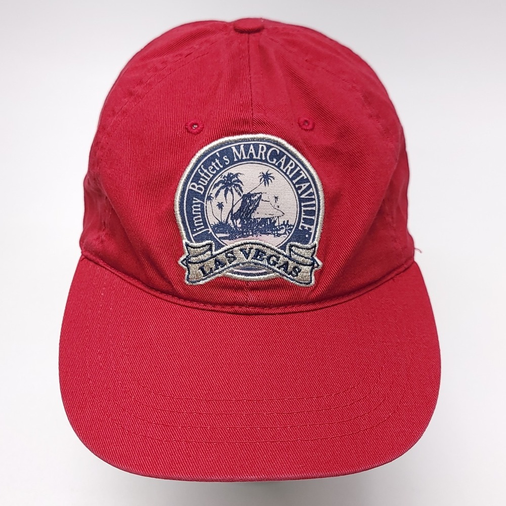 Jimmy Buffett's Margaritaville Las Vegas‎ Strapback Baseball Cap Red One Size